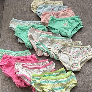 Toddler Girls Underpants - 17 pairs